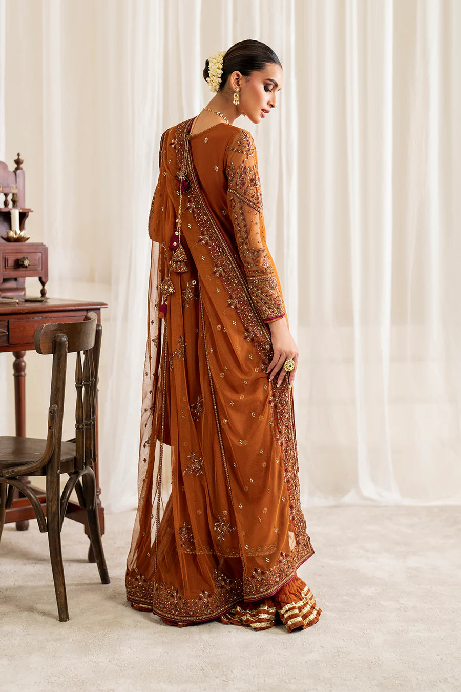 HEAVY EMBROIDERED SUIT