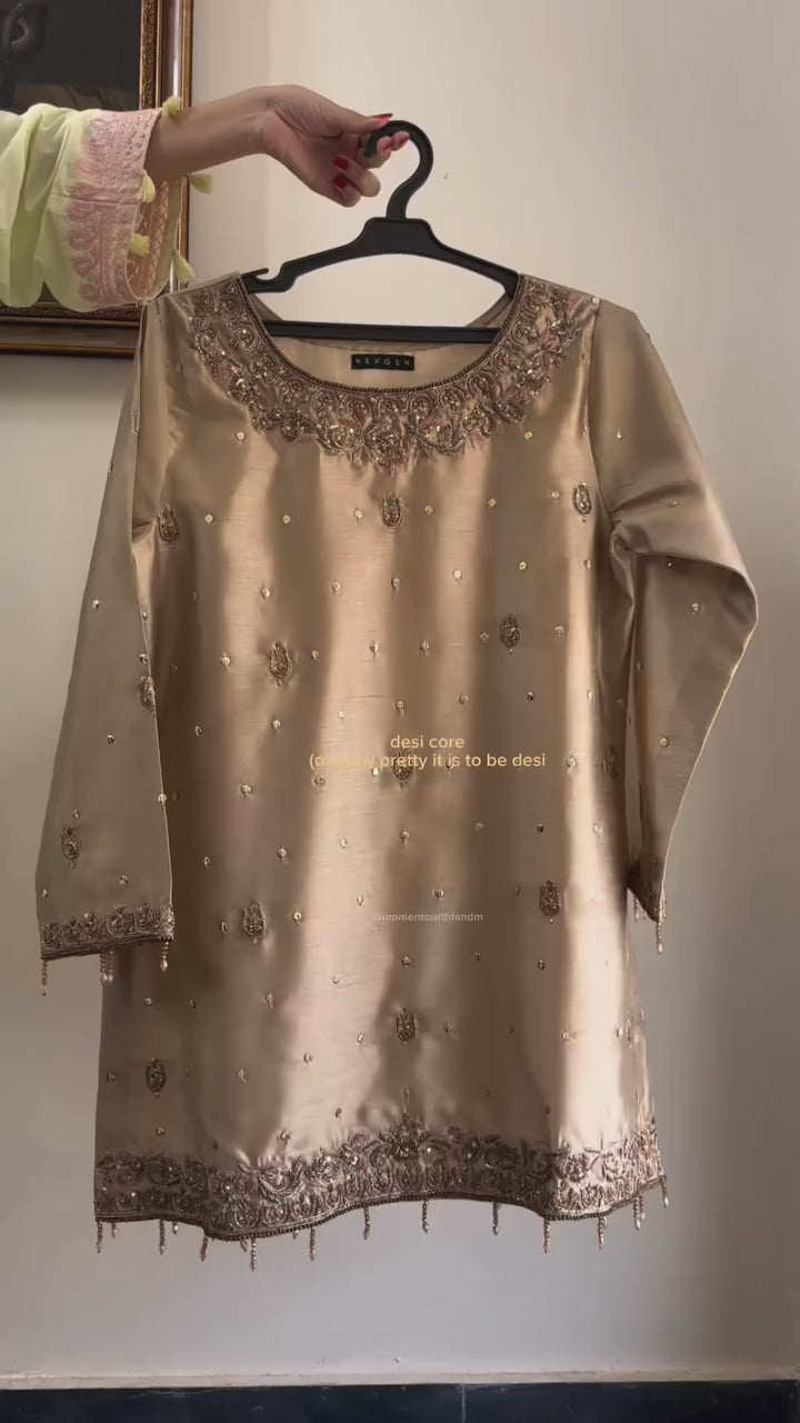 HEAVY EMBROIDERED HANDWORK 3PC SUIT