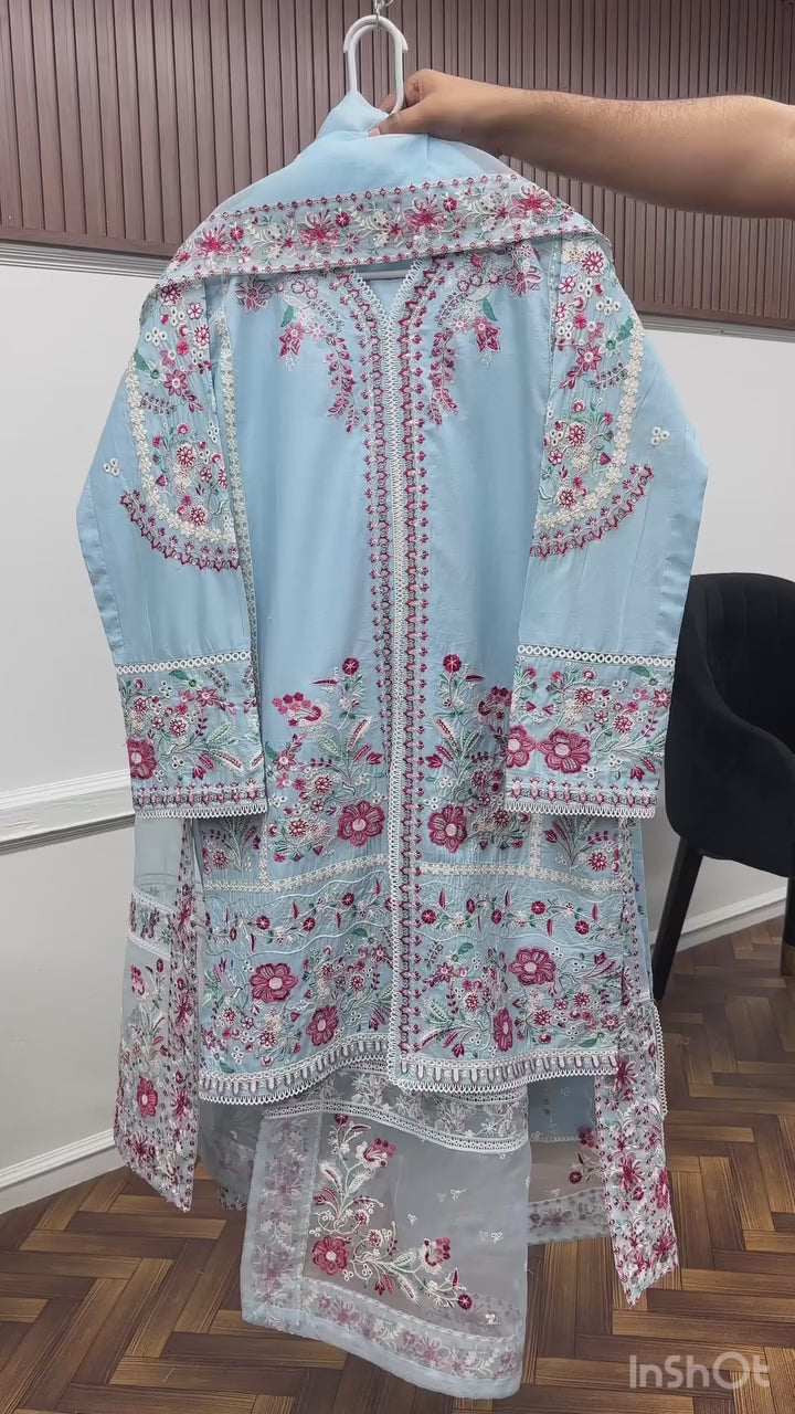 SHINE EMBROIDERED SUIT