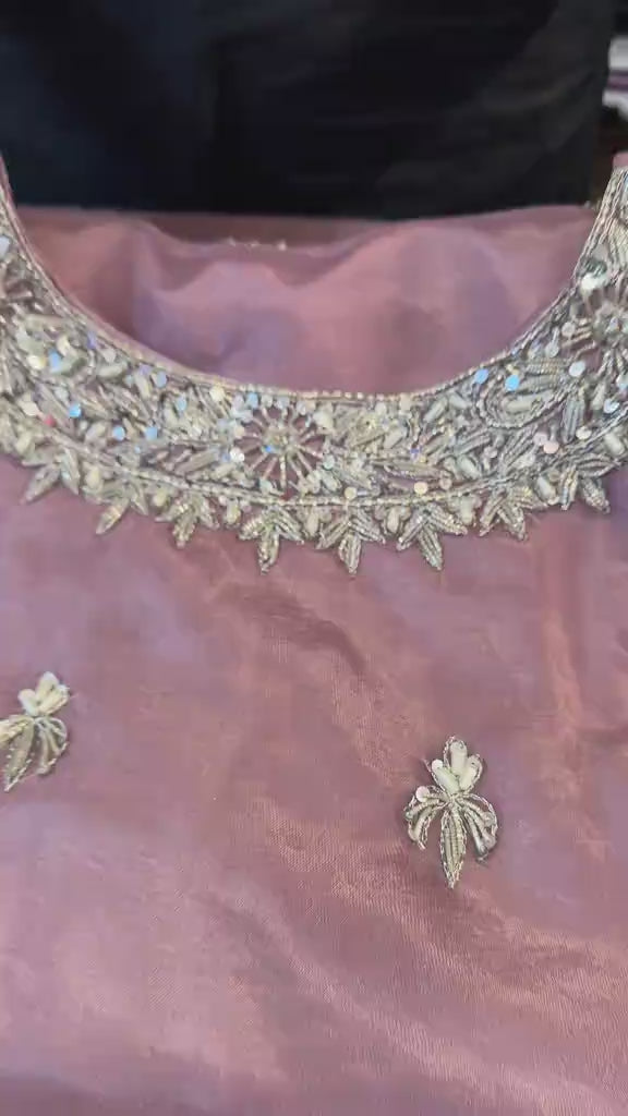 Handwork 3pcs Festive Suit